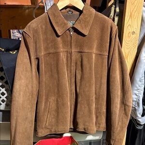 Lucky Brand Chocolate Suede Jacket